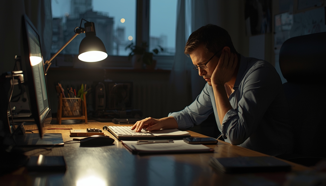 Gharvynnnroz desk fatigue reflection